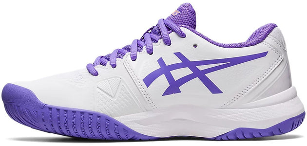 1042A164-104 Asics Women's Gel Challenger 13 Tennis Shoes (White/Amethyst)