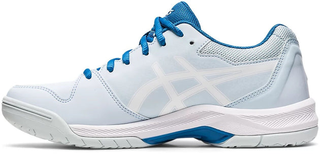 1042A167-405 Asics Women's Gel Dedicate 7 Tennis Shoes (Sky/White)