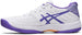 1042A197-105 Asics Women's Solution Swift FF Tennis Shoes (White/Amethyst)