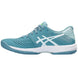 1042A197-402 Asics Women's Solution Swift FF Tennis Shoes (Gris Blue/White) - Left