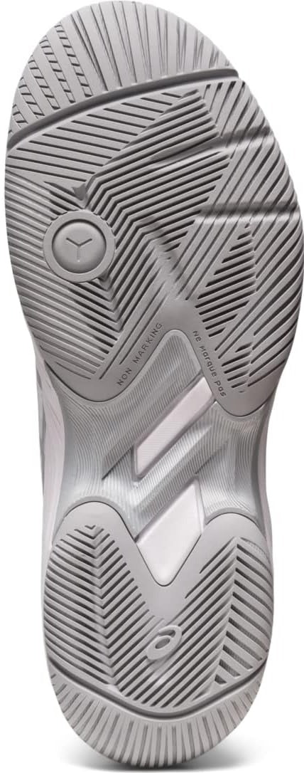 1042A211-100 Asics Women’s Gel-Game 9 Tennis Shoes (White/Pure Silver)