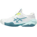 1042A220-102 Asics Women's Court FF 3 Tennis Shoes (White/Soothing Sea)