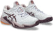 1042A220-104 Asics Women's Court FF 3 Tennis Shoes (White/Watershed Rose)