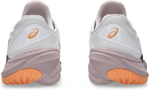 1042A220-104 Asics Women's Court FF 3 Tennis Shoes (White/Watershed Rose)