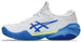 1042A220-105 Asics Women's Court FF 3 Tennis Shoes (White/Illusion Blue)