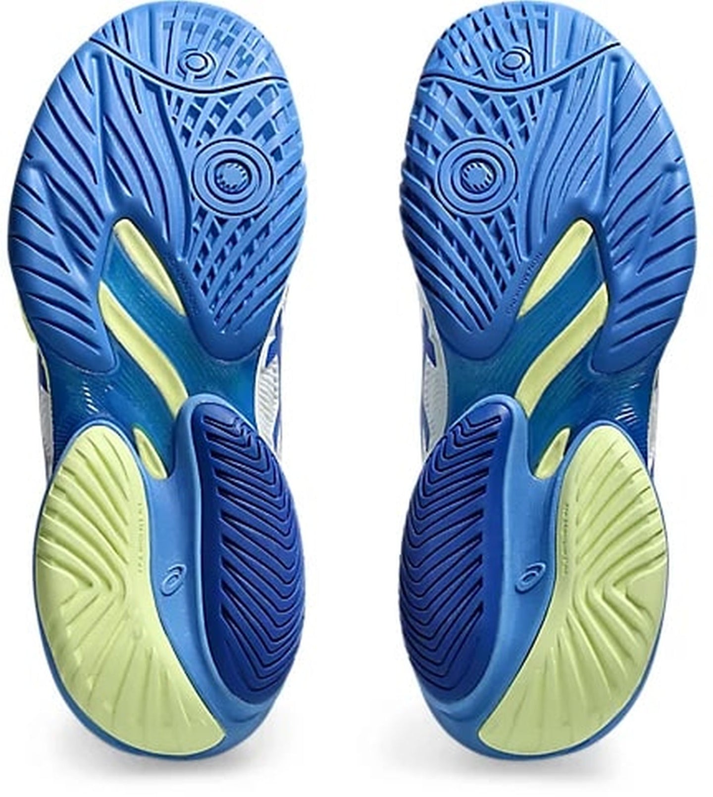 1042A220-105 Asics Women's Court FF 3 Tennis Shoes (White/Illusion Blue)