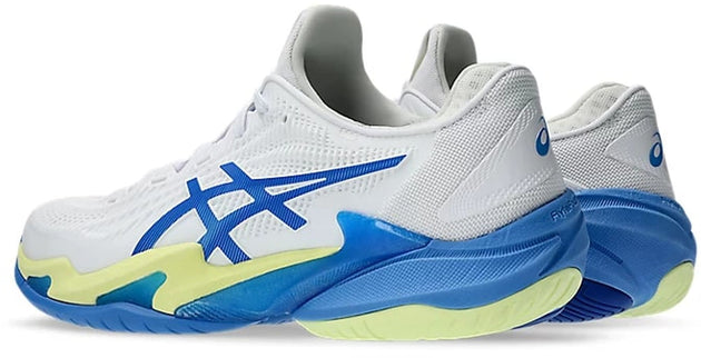 1042A220-105 Asics Women's Court FF 3 Tennis Shoes (White/Illusion Blue)