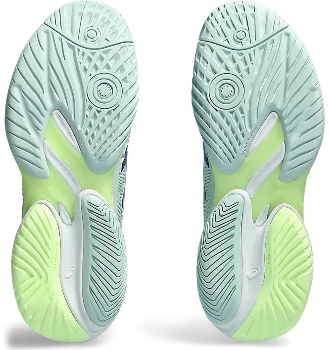 1042A220-400 Asics Women's Court FF 3 Tennis Shoes (Pale Blue/Blue Expanse)