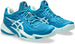 1042A220-401 Asics Women's Court FF 3 Tennis Shoes (Teal Blue/White)