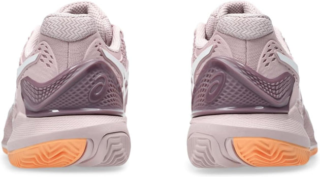 1042A224-701 Asics Women's Gel-Resolution 9 Clay Tennis Shoes (Watershed Rose/White)