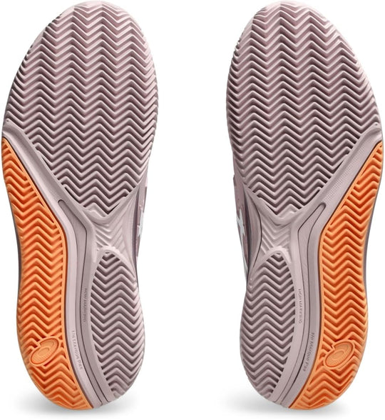 1042A224-701 Asics Women's Gel-Resolution 9 Clay Tennis Shoes (Watershed Rose/White)