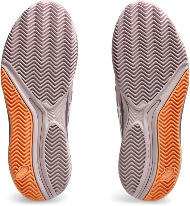 1042A224-701 Asics Women's Gel-Resolution 9 Clay Tennis Shoes (Watershed Rose/White)