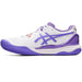 1042A226-101 Asics Women's Gel-Resolution 9 Clay Tennis Shoes (White/Amethyst)