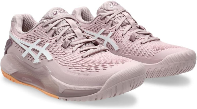 1042A208-701 Asics Women's Gel-Resolution 9 Tennis Shoes (Watershed Rose/White)