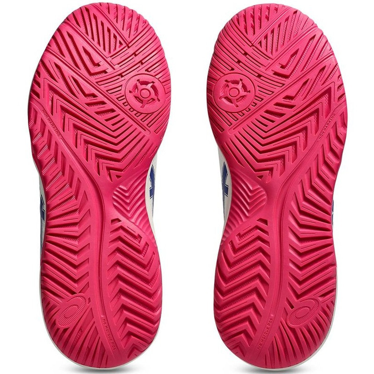 1042A235-105 Asics Women's Gel-Dedicate 8 Tennis Shoes (Cream/Dark Cobalt)