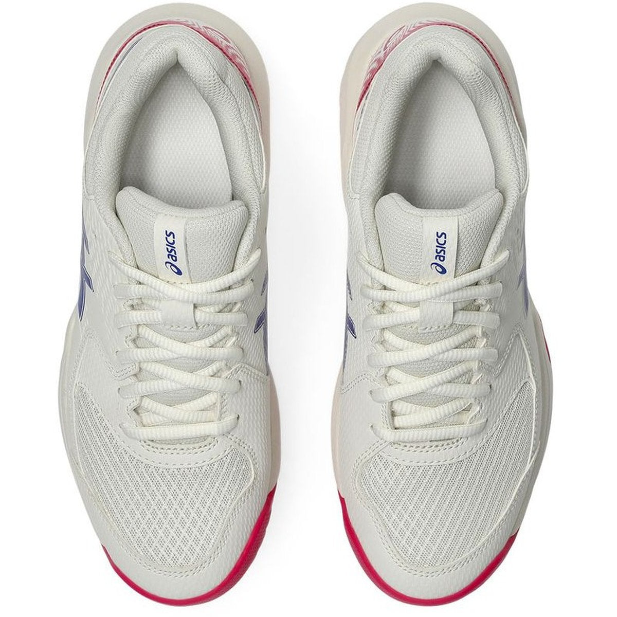 1042A235-105 Asics Women's Gel-Dedicate 8 Tennis Shoes (Cream/Dark Cobalt)