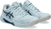 1042A236-020 Asics Women's Gel-Dedicate 8 Pickleball Shoes (Cool Grey/Vintage Indigo)