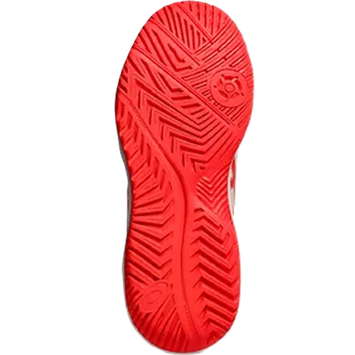 1042A236-103 Asics Women's Gel-Dedicate 8 Pickleball Shoes (Cream/Flash Red)