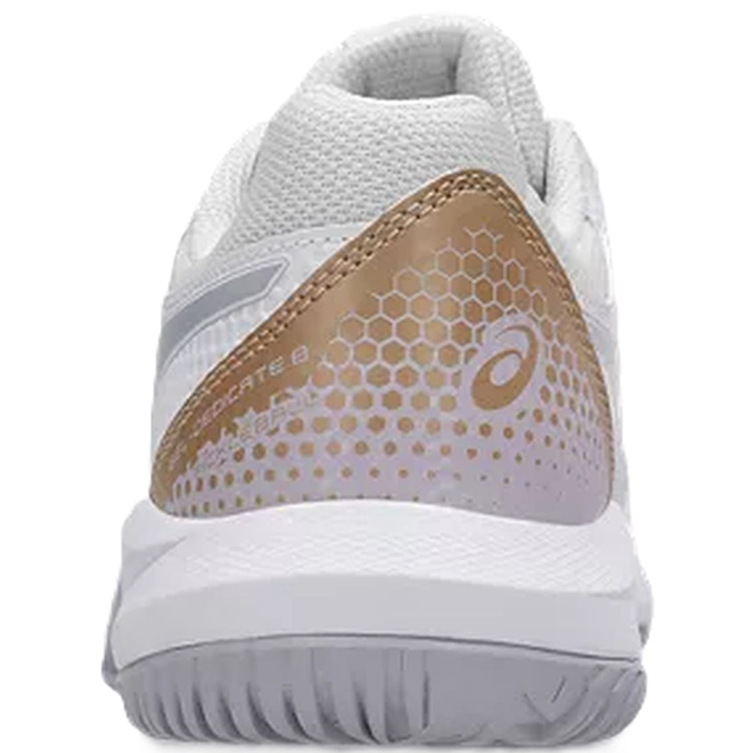 1042A236-104 Asics Women's Gel-Dedicate 8 Pickleball Shoes (White/Dusk Violet)