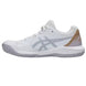 1042A236-104 Asics Women's Gel-Dedicate 8 Pickleball Shoes (White/Dusk Violet)