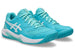 1042A236-400 Asics Women's Gel-Dedicate 8 Pickleball Shoes (Energy Aqua/White)