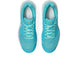 1042A236-400 Asics Women's Gel-Dedicate 8 Pickleball Shoes (Energy Aqua/White)