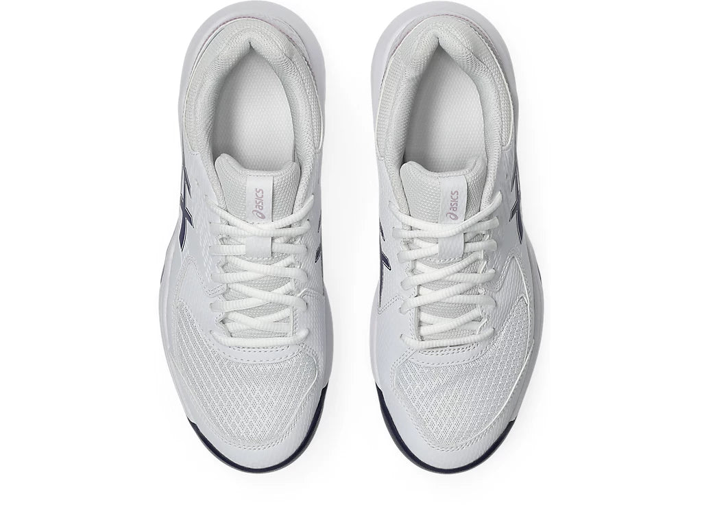 1042A237-104 Asics Women's Gel-Dedicate 8 Tennis Shoes (White/Indigo Fog)