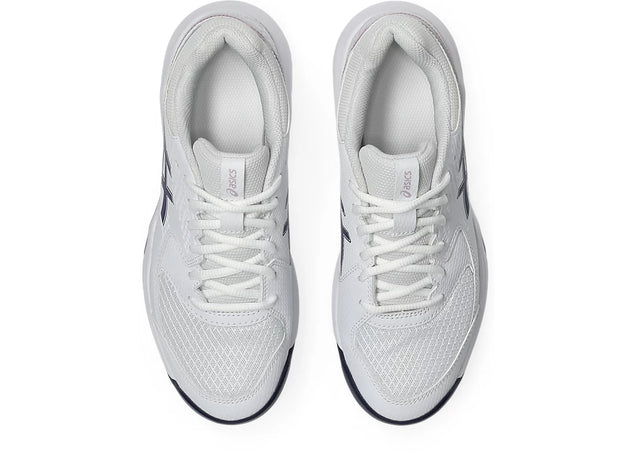 1042A237-104 Asics Women's Gel-Dedicate 8 Tennis Shoes (White/Indigo Fog)
