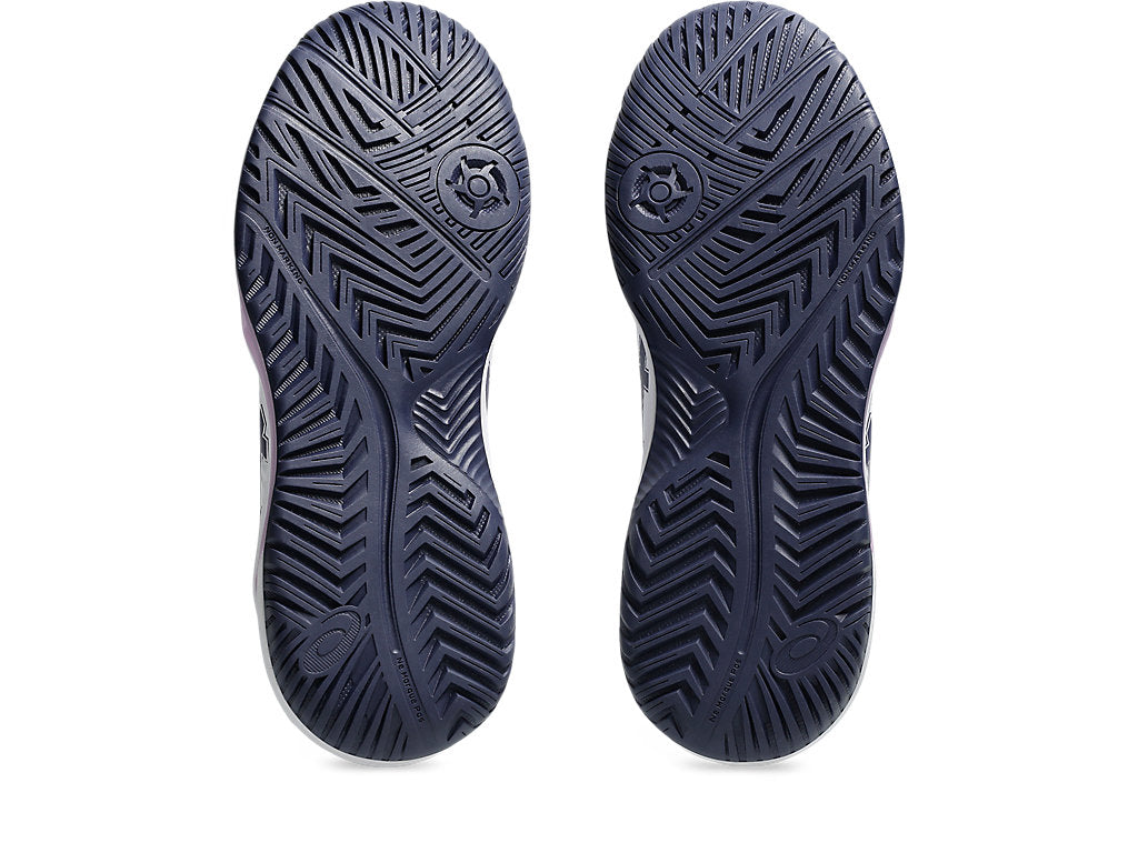 Asics Women's Gel-Dedicate 8 Tennis Shoes (White/Indigo Fog)