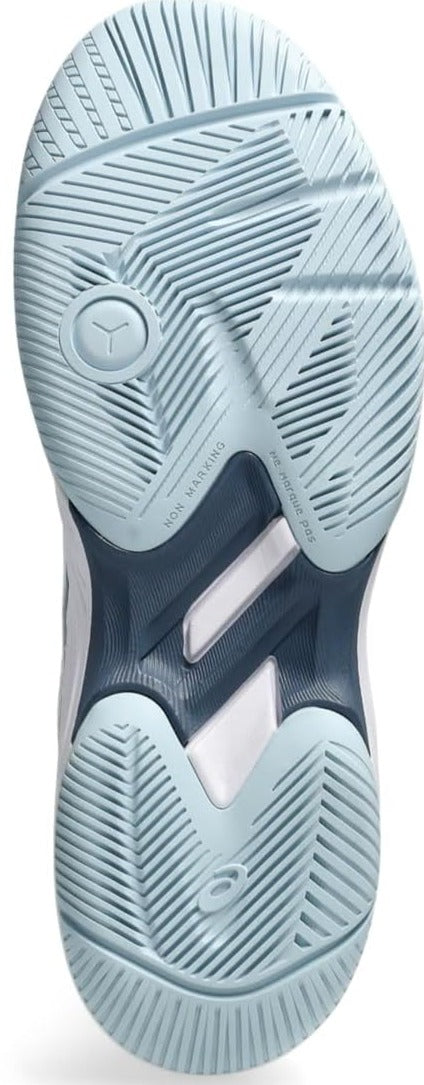 1042A243-100 Asics Women’s Gel-Game 9 Pickleball Shoes (White/Vintage Indigo)