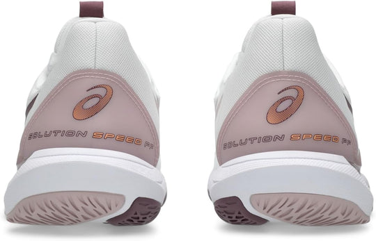 1042A250-102 Asics Women's Solution Speed FF 3 Tennis Shoes (White/Dusty Mauve)