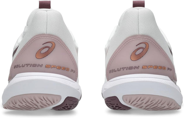 1042A250-102 Asics Women's Solution Speed FF 3 Tennis Shoes (White/Dusty Mauve)