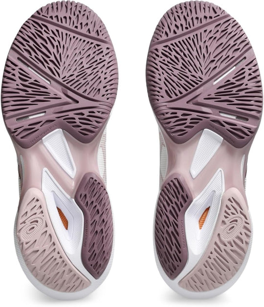 1042A250-102 Asics Women's Solution Speed FF 3 Tennis Shoes (White/Dusty Mauve)