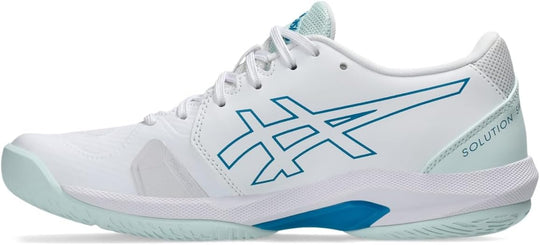1042A265-101 Asics Women's Solution Swift FF 2 Tennis Shoes (White/Soothing Sea)
