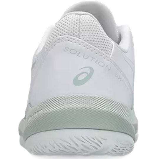 1042A265-103 Asics Women's Solution Swift FF 2 Tennis Shoes (White/Lichen  Rock)