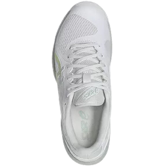 1042A265-103 Asics Women's Solution Swift FF 2 Tennis Shoes (White/Lichen  Rock)