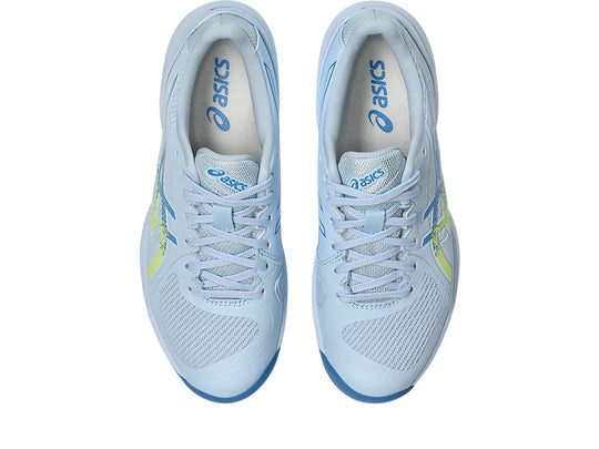 1042A265-400 Asics Women's Solution Swift FF Tennis Shoes (Light Blue Huddle Yellow)