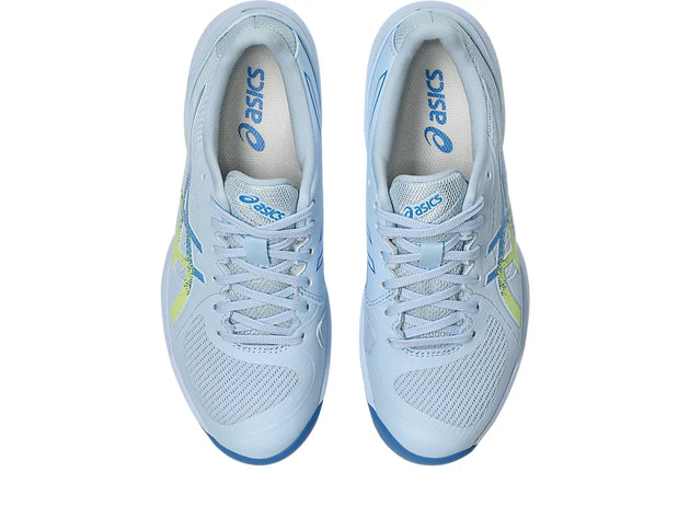 1042A265-400 Asics Women's Solution Swift FF Tennis Shoes (Light Blue Huddle Yellow)