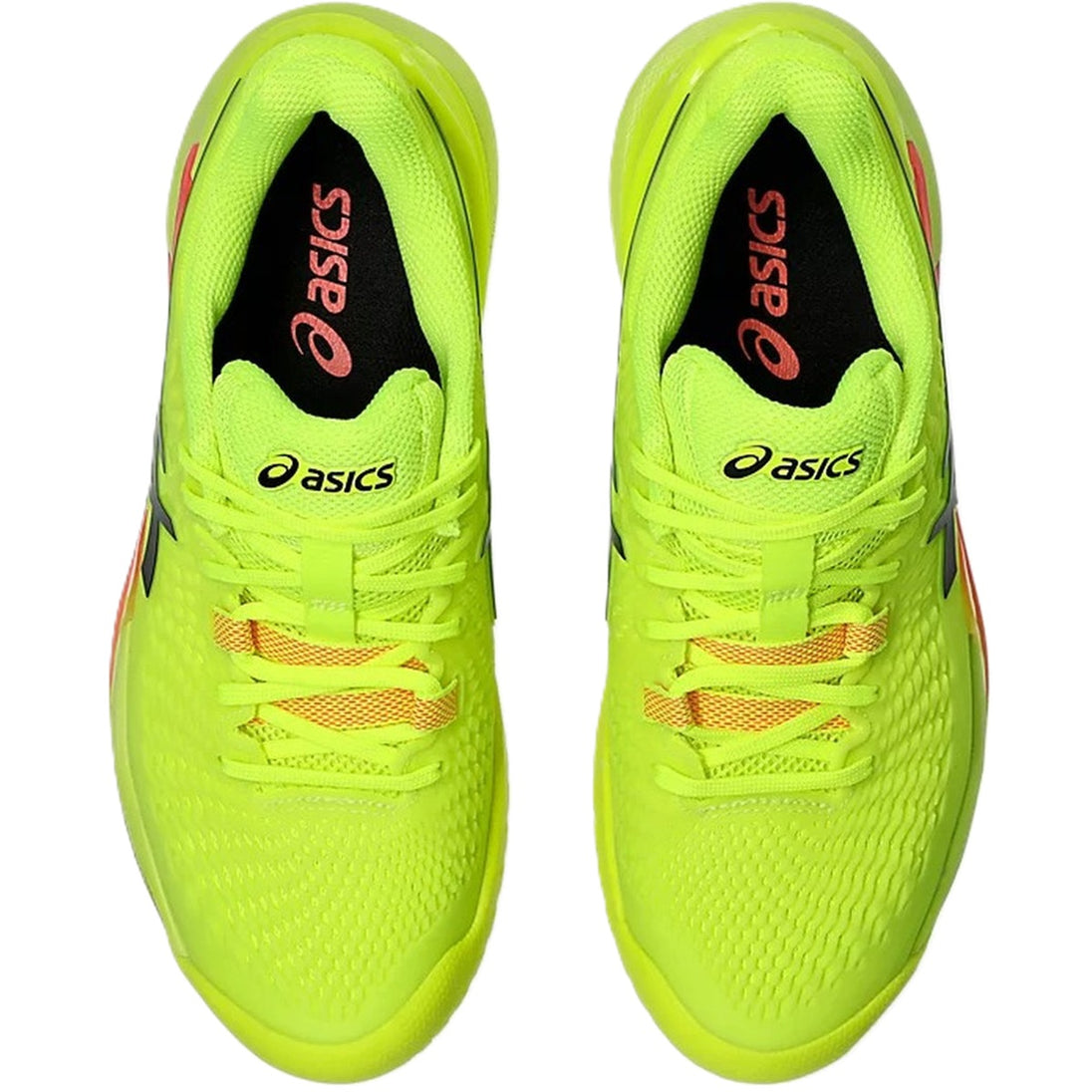 1042A274 Asics Women’s Gel-Resolution 9 Paris Tennis Shoes (Safety Yellow/Black)