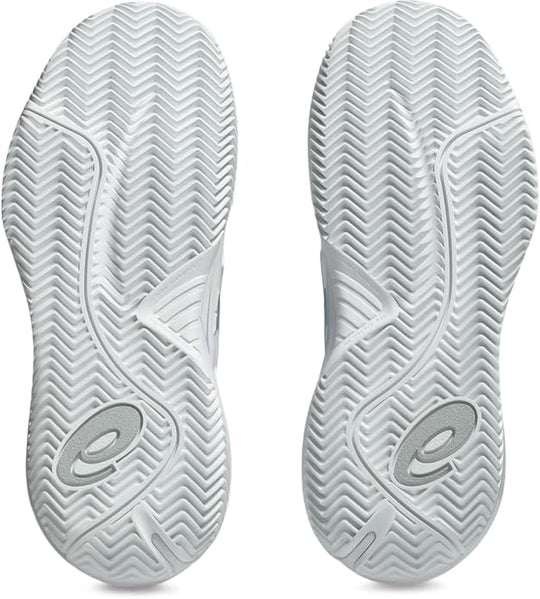 1042A277-100 Asics Women's Gel-Resolution X Clay Tennis Shoes (White/Pure Silver)
