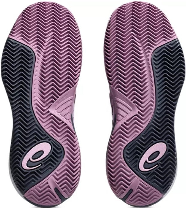 1042A277-500 Asics Women's Gel-Resolution X Clay Tennis Shoe (Ube/White)
