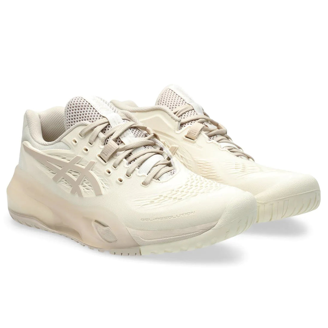 Asics Women's Gel-Resolution X Tennis Shoe (Cream/Beige)