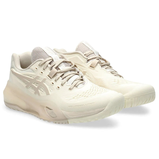 Asics Women's Gel-Resolution X Tennis Shoe (Cream/Beige)