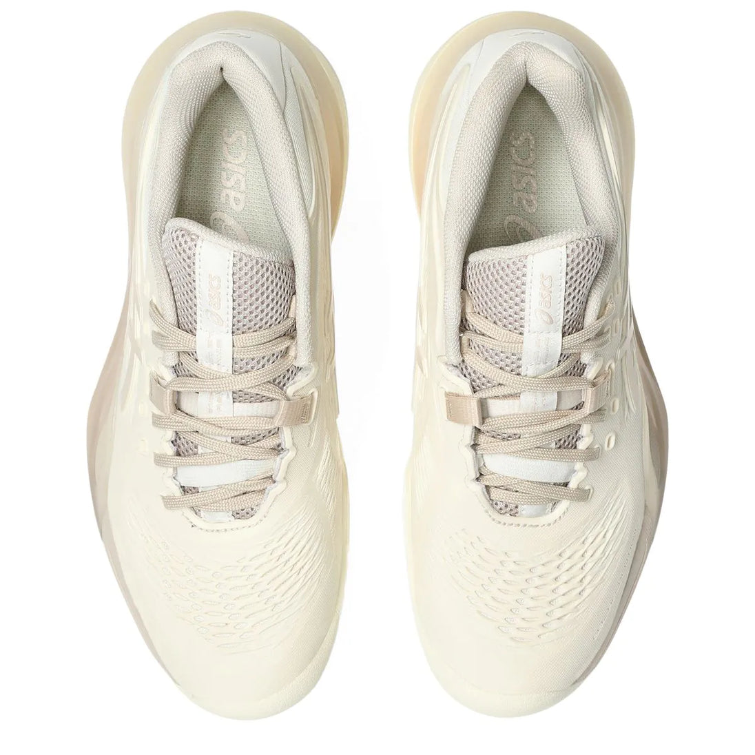 1042A279-101 Asics Women's Gel-Resolution X Court Shoe (Cream Beige)