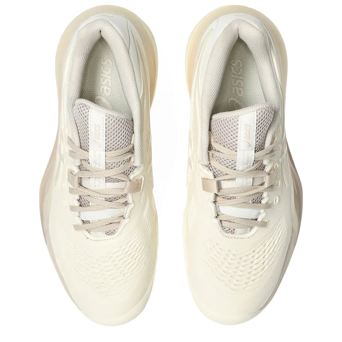 1042A279-101 Asics Women's Gel-Resolution X Court Shoe (Cream Beige)