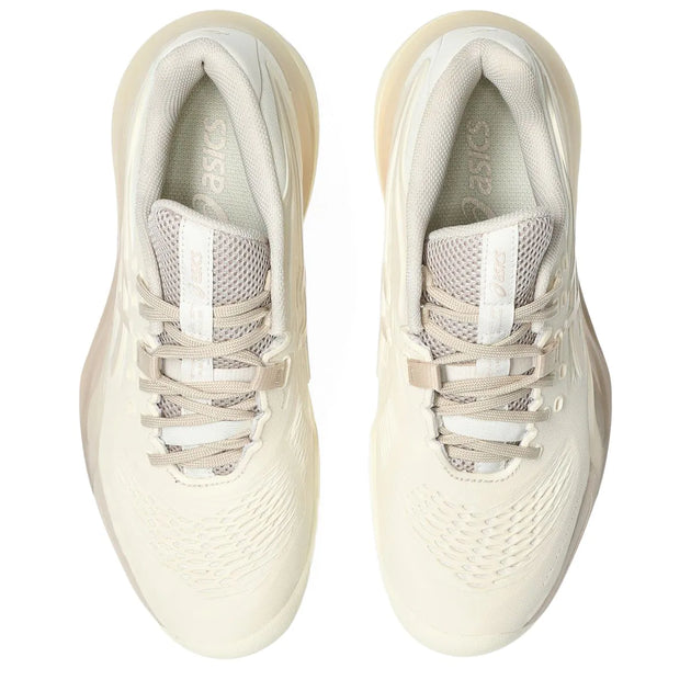 1042A279-101 Asics Women's Gel-Resolution X Court Shoe (Cream Beige)