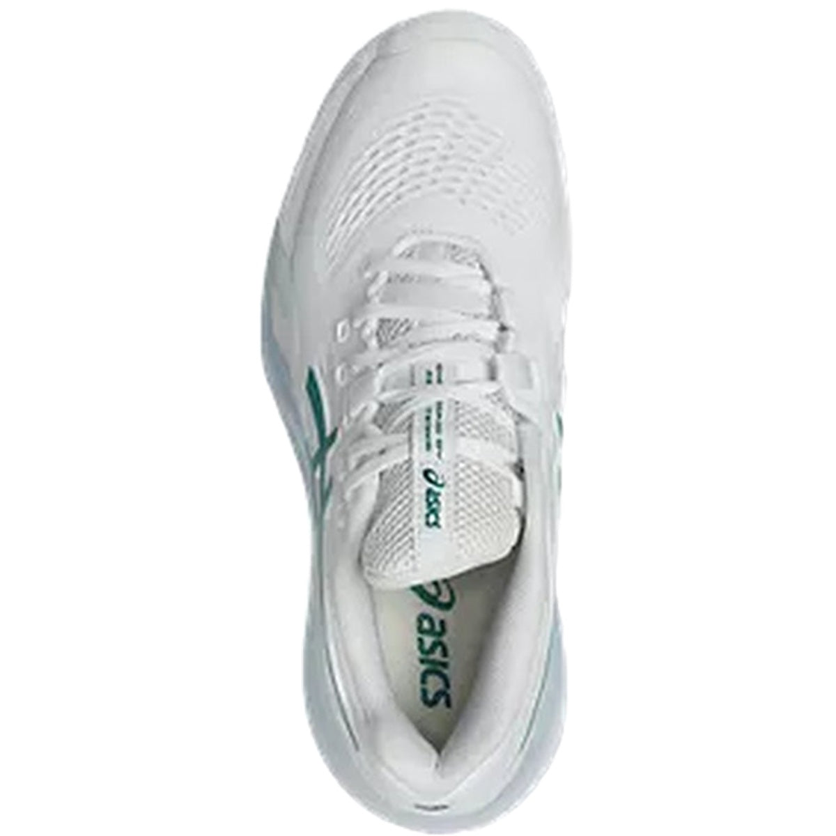 1042A279-103 Asics Women's Gel-Resolution X Tennis Shoes (White/Pitch Green)