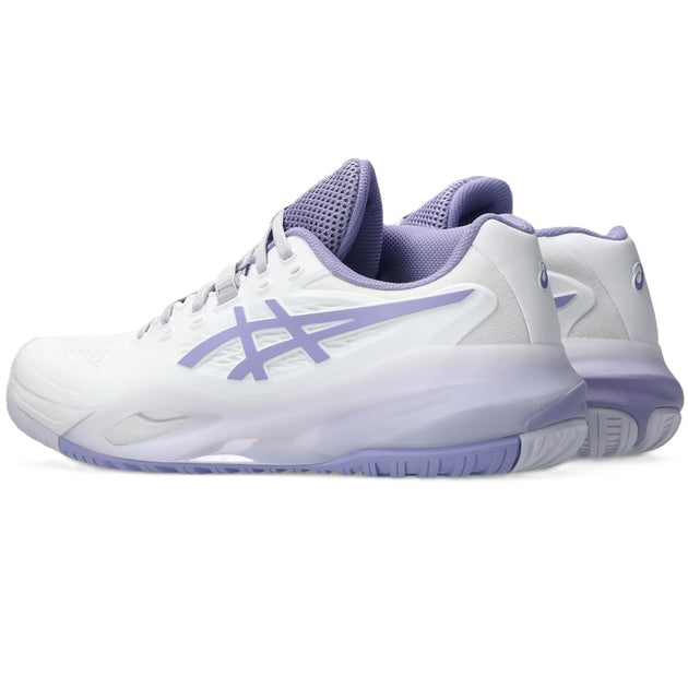 1042A279-105 Asics Women's Gel-Resolution X Tennis Shoes (White/Bluebell)