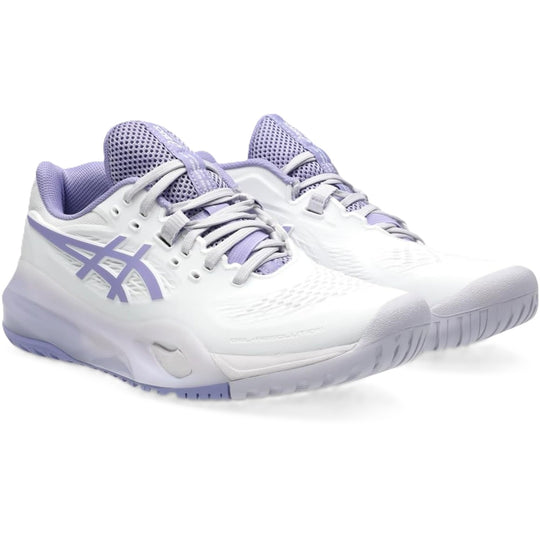 1042A279-105 Asics Women's Gel-Resolution X Tennis Shoes (White/Bluebell)