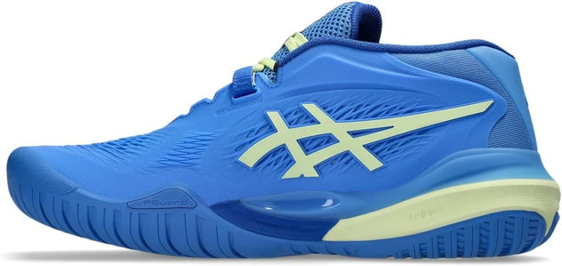 1042A279-400 Asics Women's Gel-Resolution X Tennis Shoes (Blue Coast/Huddle Yellow)